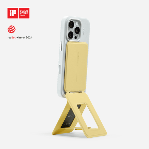 Snap Phone Tripod Stand MOVAS™ - MagSafe Compatible For Phones MS027 Tripod Stand Wonder Yellow