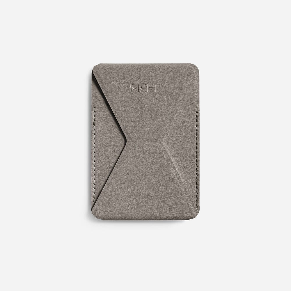 Adhesive Phone Stand & Wallet For Phones MS007 Taupe MOVAS™ 