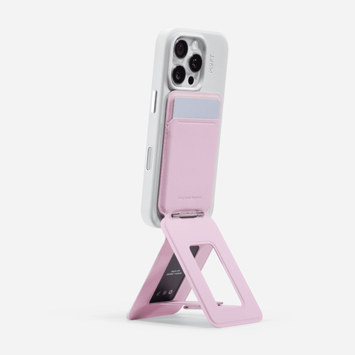 Snap Phone Tripod Wallet MOVAS™ - MagSafe Compatible For Phones MS027W Blush 